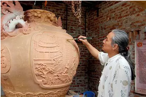 Hồn gốm Bát Tràng là sự hài hòa của đất nước lửa và bàn tay người thợ