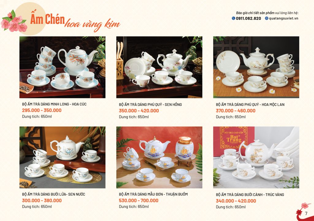 Catalog Quà tặng Sứ Việt