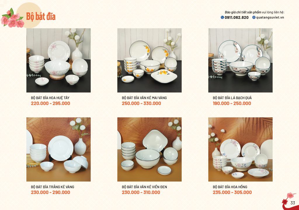 Catalog Quà tặng Sứ Việt