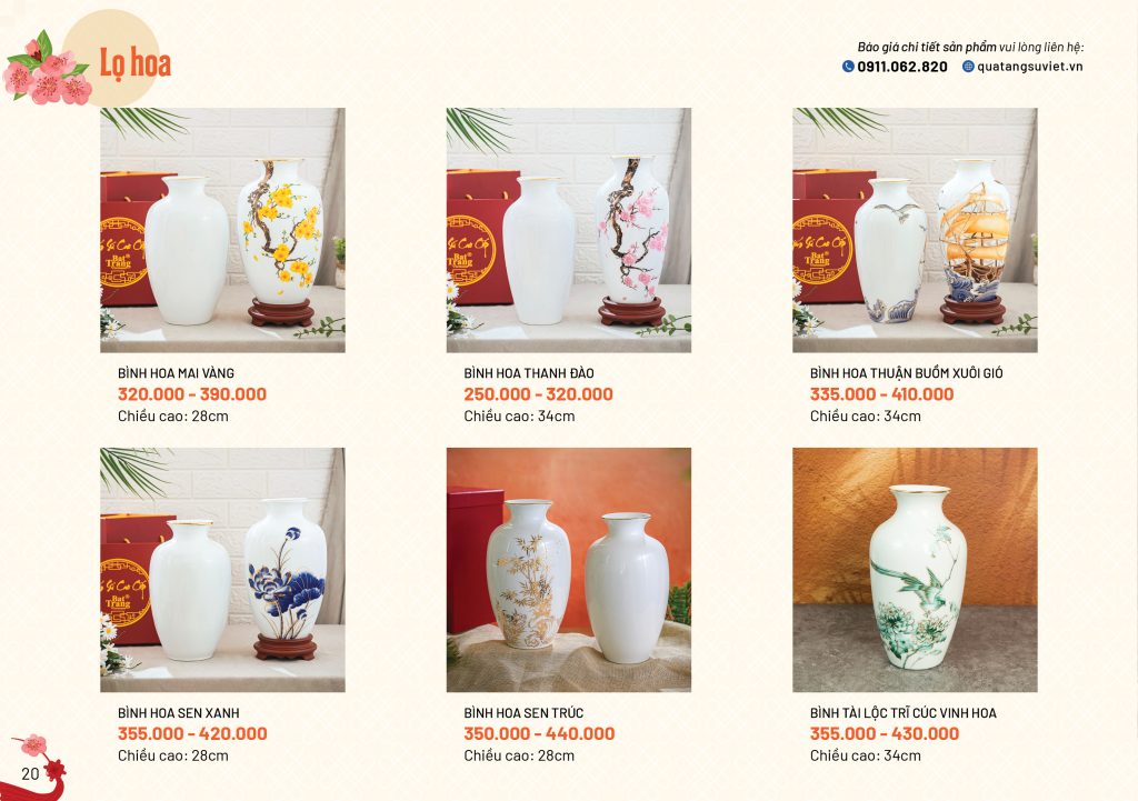 Catalog Quà tặng Sứ Việt