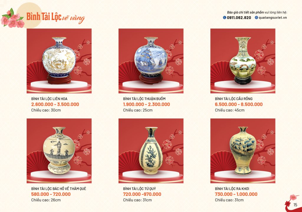 Catalog Quà tặng Sứ Việt
