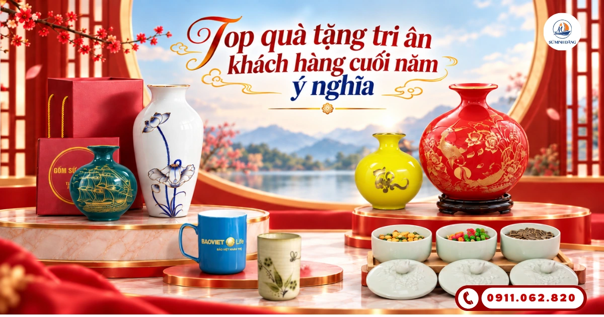 quà tặng tri ân khách hàng cuối năm - top quà tặng ý nghĩa