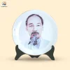 Đĩa kỉ niệm in hình Chủ tịch Hồ Chí Minh