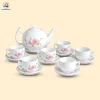 Bộ trà trắng trăng khuyết hoa ban