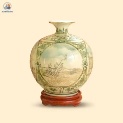 Bình hút lộc Những mốc son lịch sử vẽ vàng kim