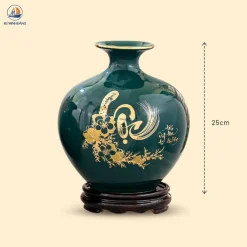 Kích thước Bình gốm Lộc Viên Mãn