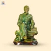 Tượng gốm Bác Hồ men ngọc lục bảo sang trọng, tinh tế