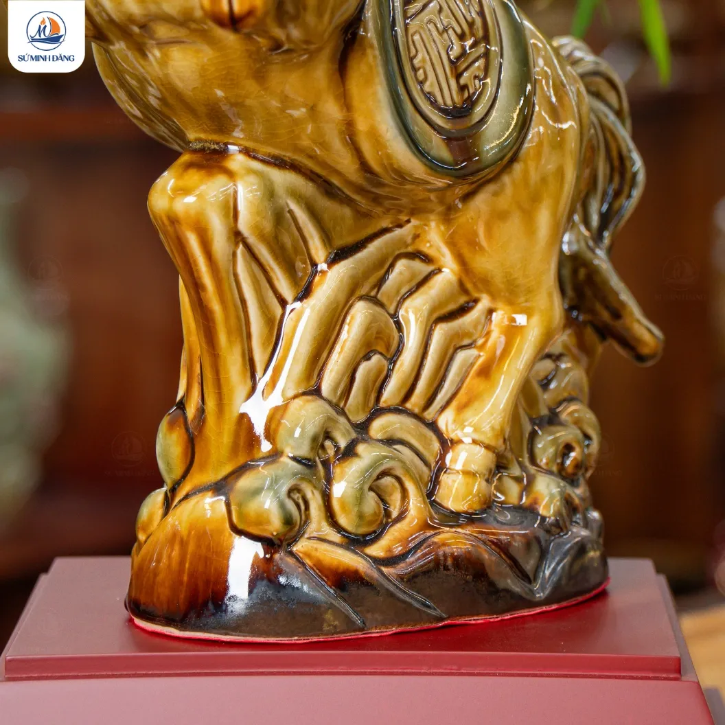 Tượng Gốm Lộc Mã Tụ Tài - Ảnh 11