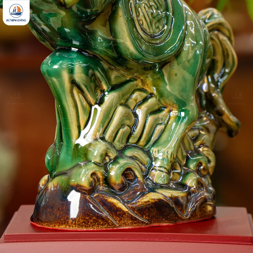 Tượng Gốm Lộc Mã Tụ Tài - Ảnh 5