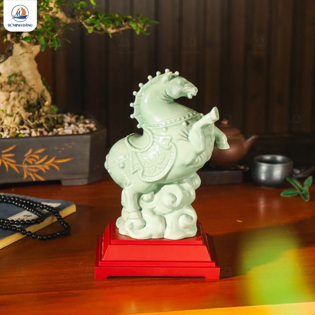 Tượng Gốm Mã Ú Vượng Tài - Ảnh 3