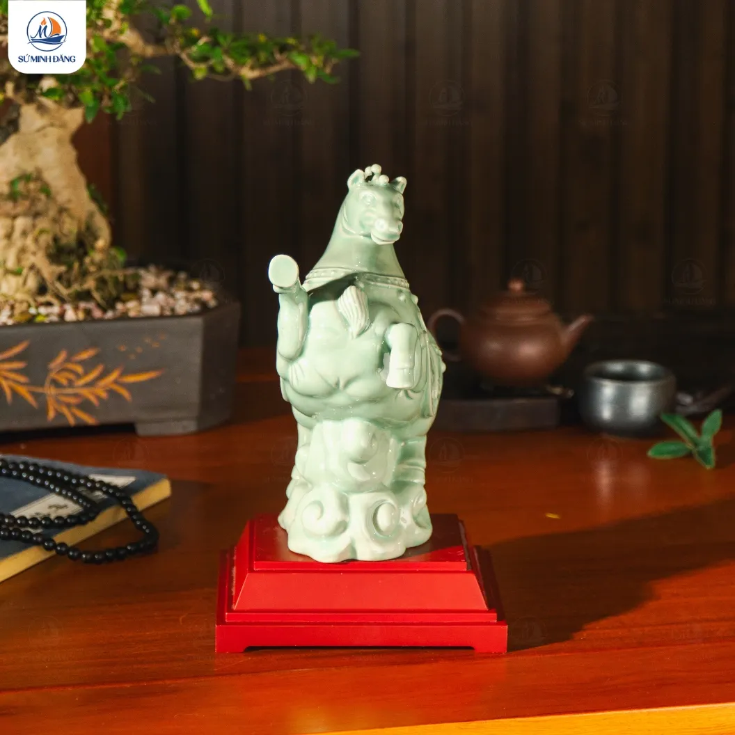 Tượng Gốm Mã Ú Vượng Tài - Ảnh 4
