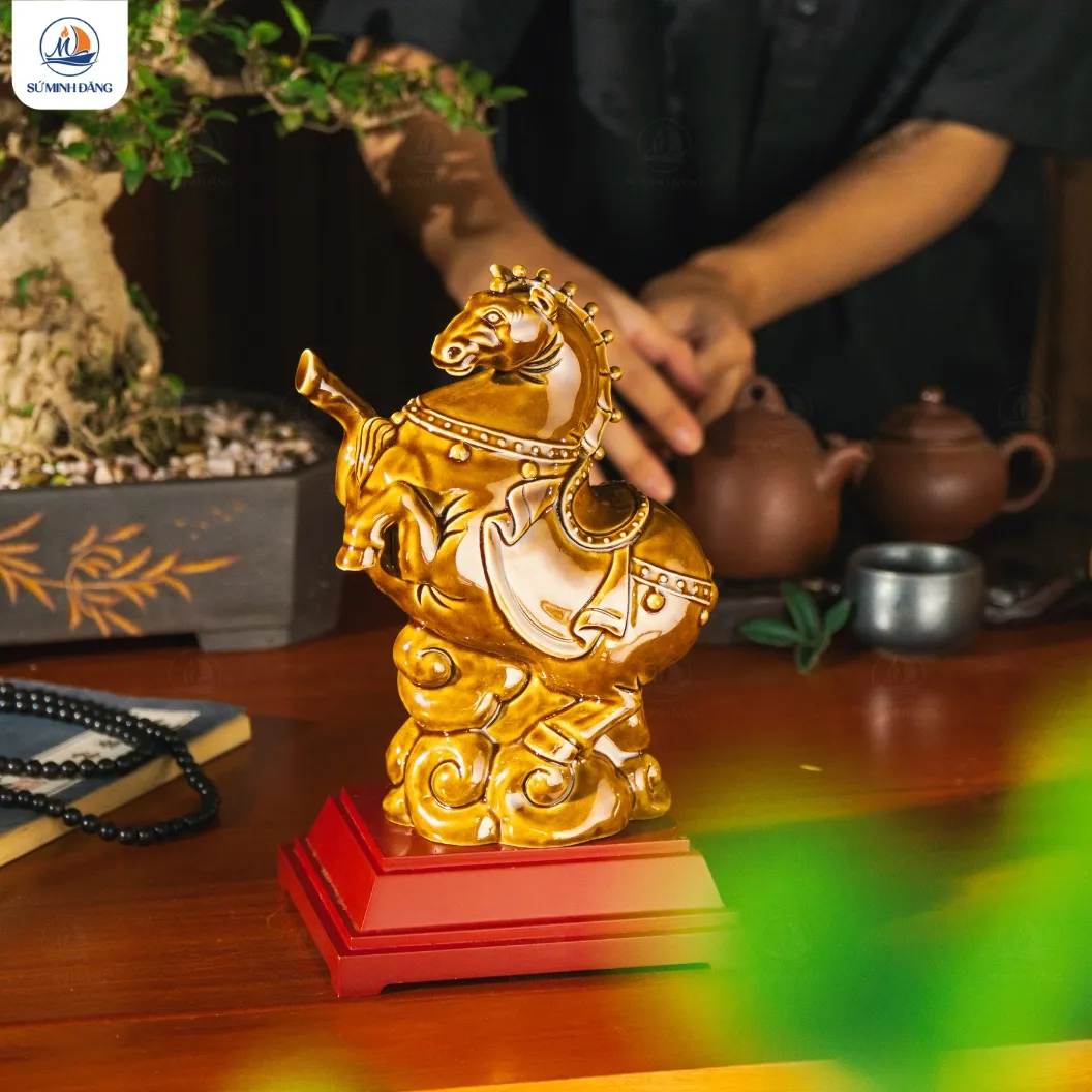 Tượng Gốm Mã Ú Vượng Tài - Ảnh 8
