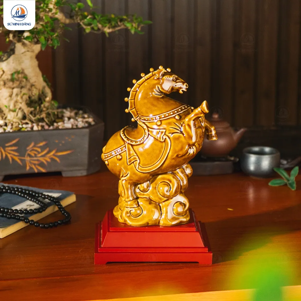 Tượng Gốm Mã Ú Vượng Tài - Ảnh 11