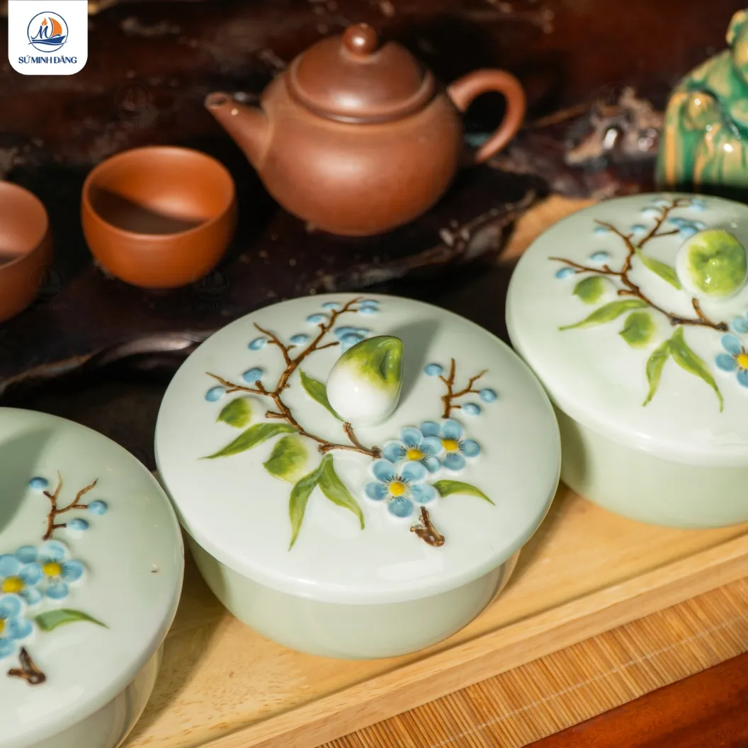 Hũ Đựng Mứt Phúc Đào - Ảnh 6