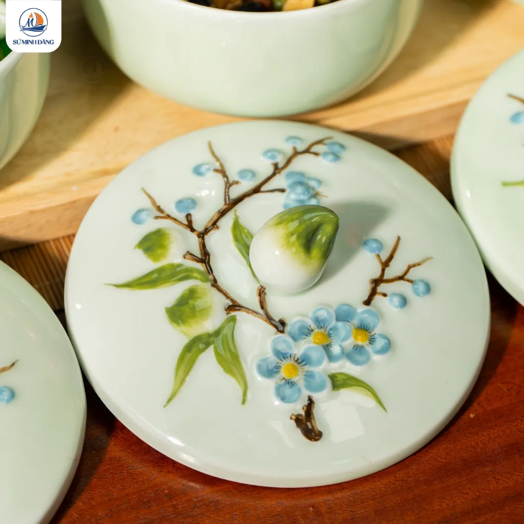 Hũ Đựng Mứt Phúc Đào - Ảnh 17