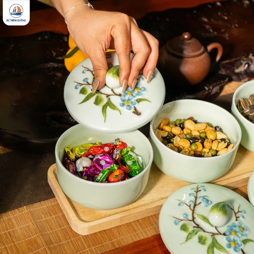 Hũ Đựng Mứt Phúc Đào - Ảnh 27