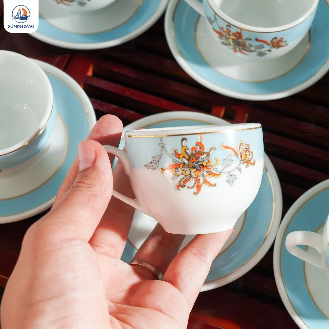 Bộ Trà Gốm Cúc Hoa - Ảnh 9