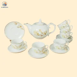 Bộ ấm trà Mộc Lan bưởi lửa