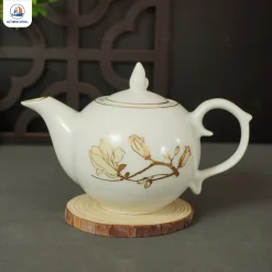 Bộ trà mộc lan dáng bưởi lửa