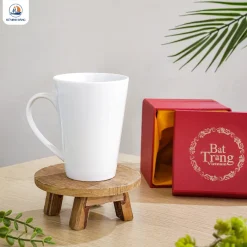 Ly Sứ Trắng Dáng Vát