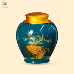Hũ trà gốm Công Đào
