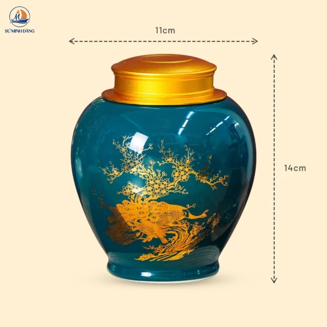 Hũ Đựng Trà Công Đào - Ảnh 2