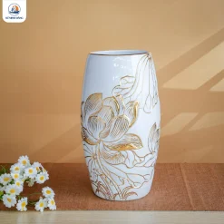 Bình gốm Liên Hoa Kim Sắc