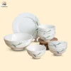 Bộ bát đĩa Lá Trúc 8 chi tiết