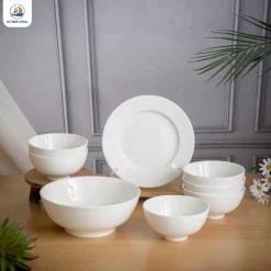Bộ bát đĩa quà tặng 8 sản phẩm