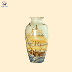 Bình gốm Thuận Buồm Xuôi Gió - 1