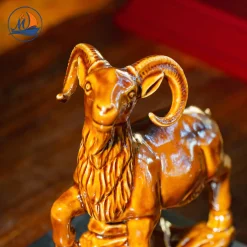 Tượng Dê Hùng Dương Khai Vận