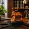 Tượng Dê Hùng Dương Khai Vận