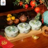 Hũ Mứt Phúc Đào In Logo Quà Tết