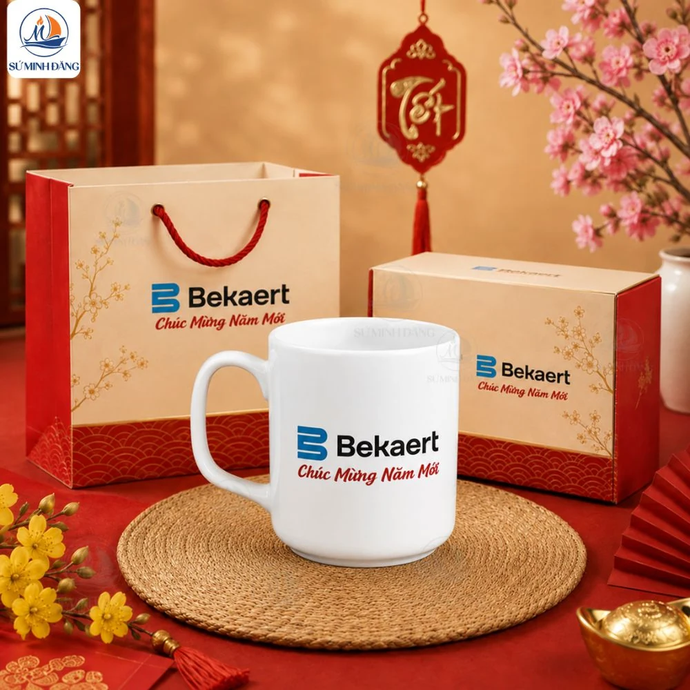 ly sứ in logo làm quà tặng