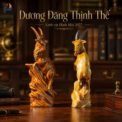 Tượng Dê Dương Đăng Thịnh Thế – Linh Vật Đinh Mùi 2027