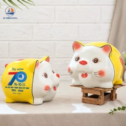 Heo Đất In Logo Kỷ Niệm 70 Năm Hội Liên Hiệp Thanh Niên