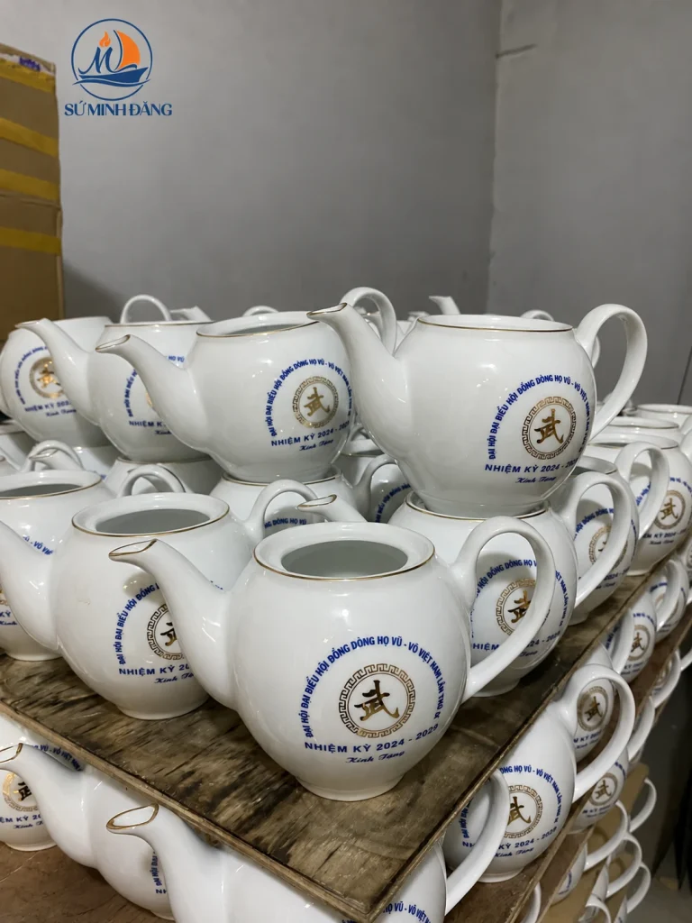 ấm trà xếp tầng - xưởng